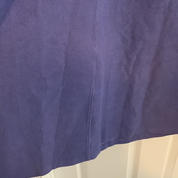 NWT Susan Graver / QVC | Style purple stretch corduroy A-line skirt plus size 2X - Picture 4 of 6